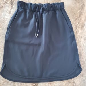 Lululemon High-rise Black Skirt